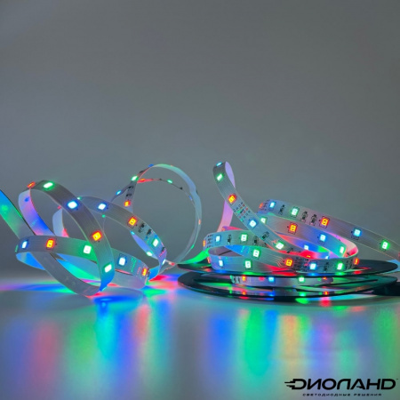 Светодиодная лента SMD 2835  60LED  12V  4,8W  IP33  RGB (7)